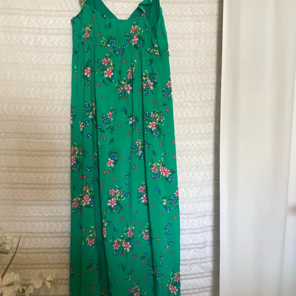 Kingston Green Floral Dress - Picture 2 of 6